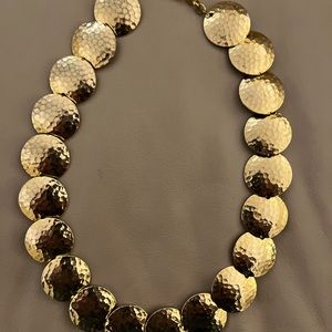 Vintage Monet Gold Tone Necklace
